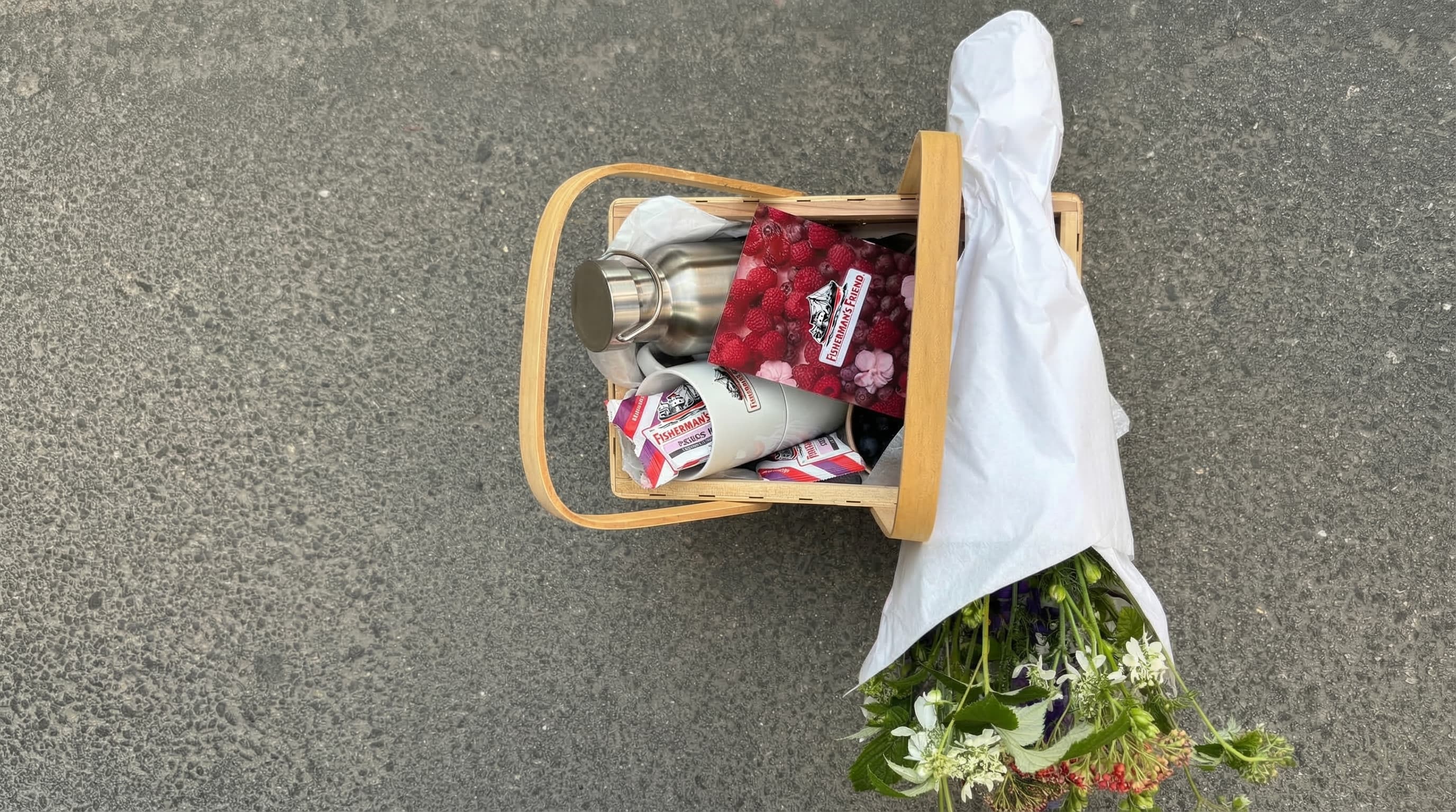 Picknickbag ovanifrån